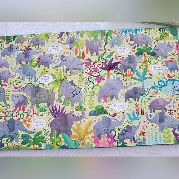 Look and Find Jungle & Lift The Flap First Math Hardcover books. - Picture 5 of 16